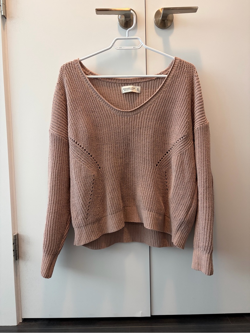 Abercrombie Dusty Rose Sweater
